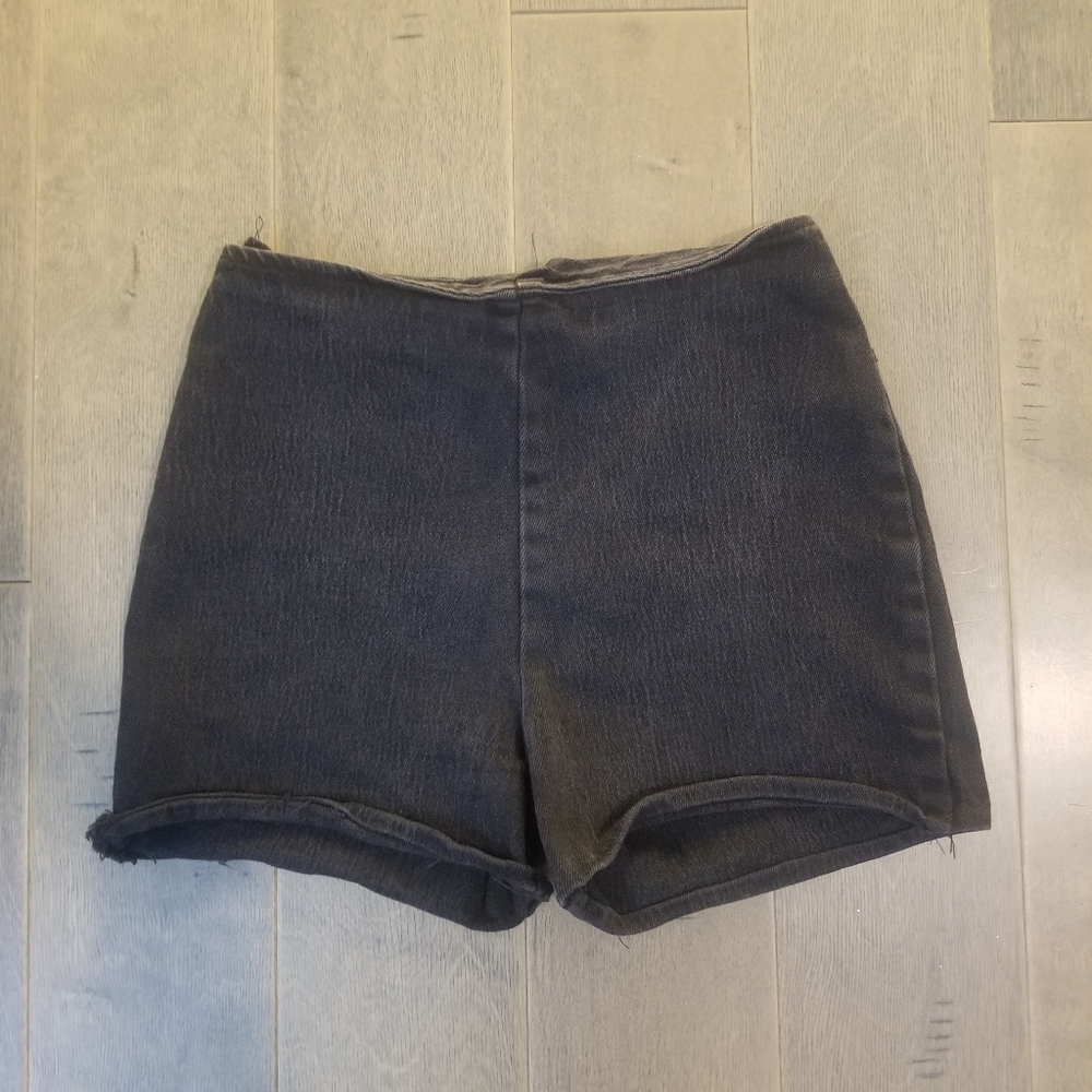 Vintage High-Waisted Hot Pants